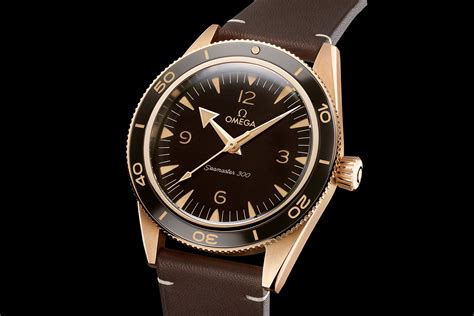 omega watches bronze gold